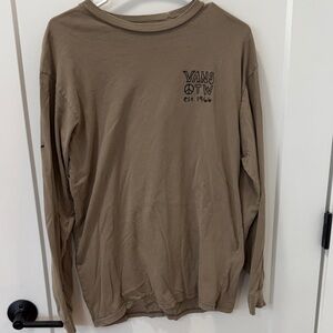 Vans Brown Long Sleeve Tee